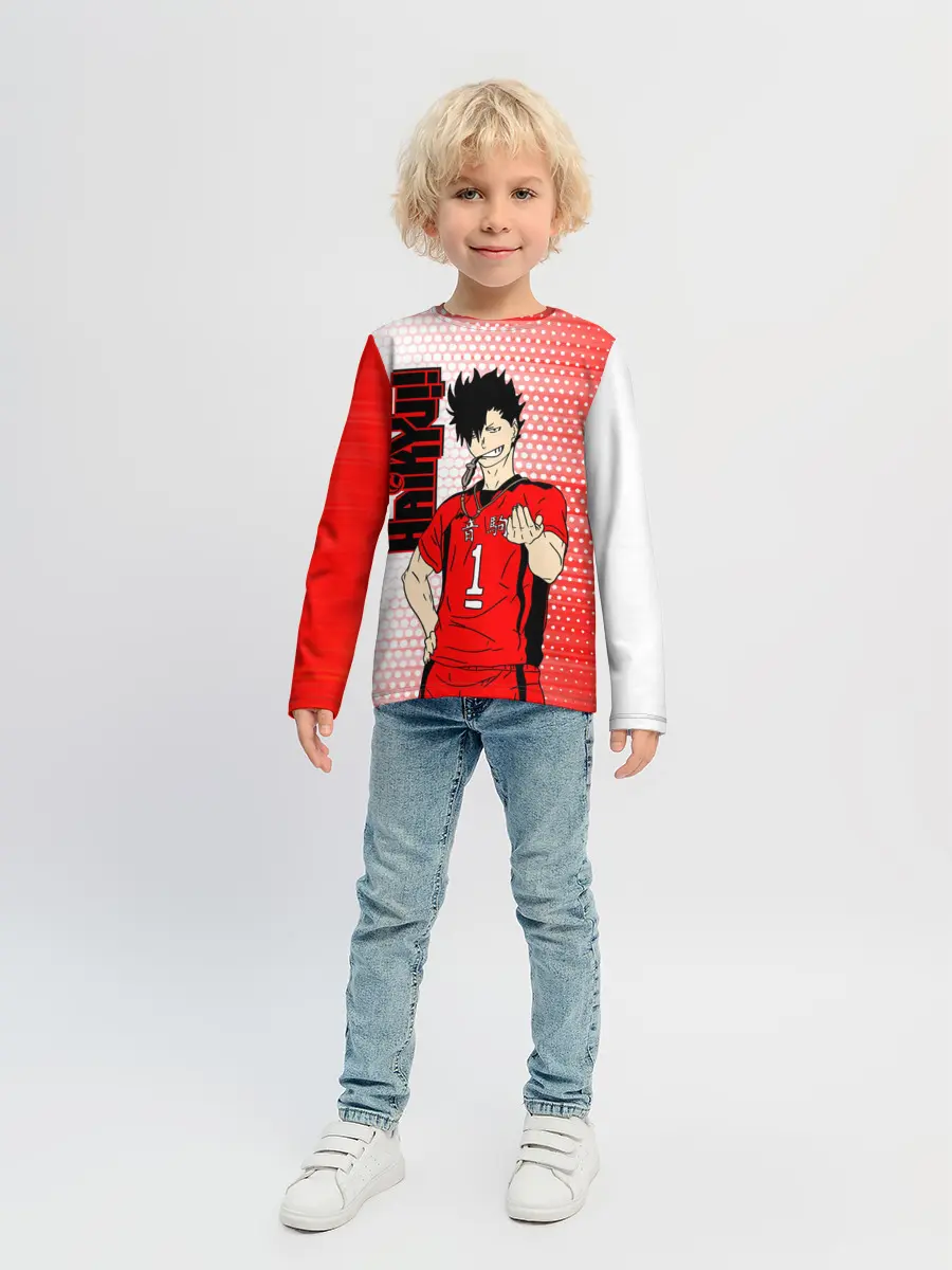 Детский лонгслив / Куроо Тецуро / Kuroo Tetsuro