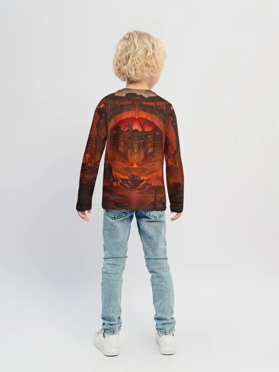 Детский лонгслив / DOOM | ДУМ