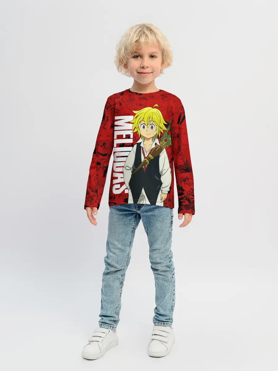 Детский лонгслив / Мелиодас, Meliodas