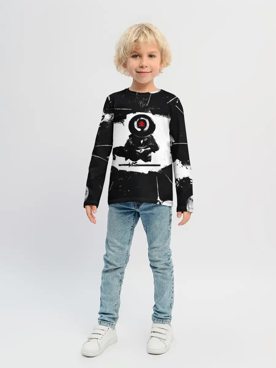 Детский лонгслив / Ghost of Tsushim | Призрак Цусимы