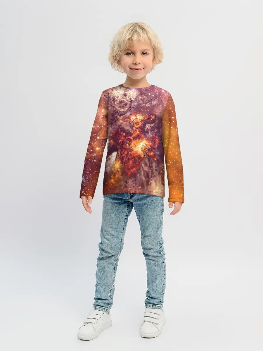 Детский лонгслив / ДЬЯВОЛ | GALAXY DIABLO