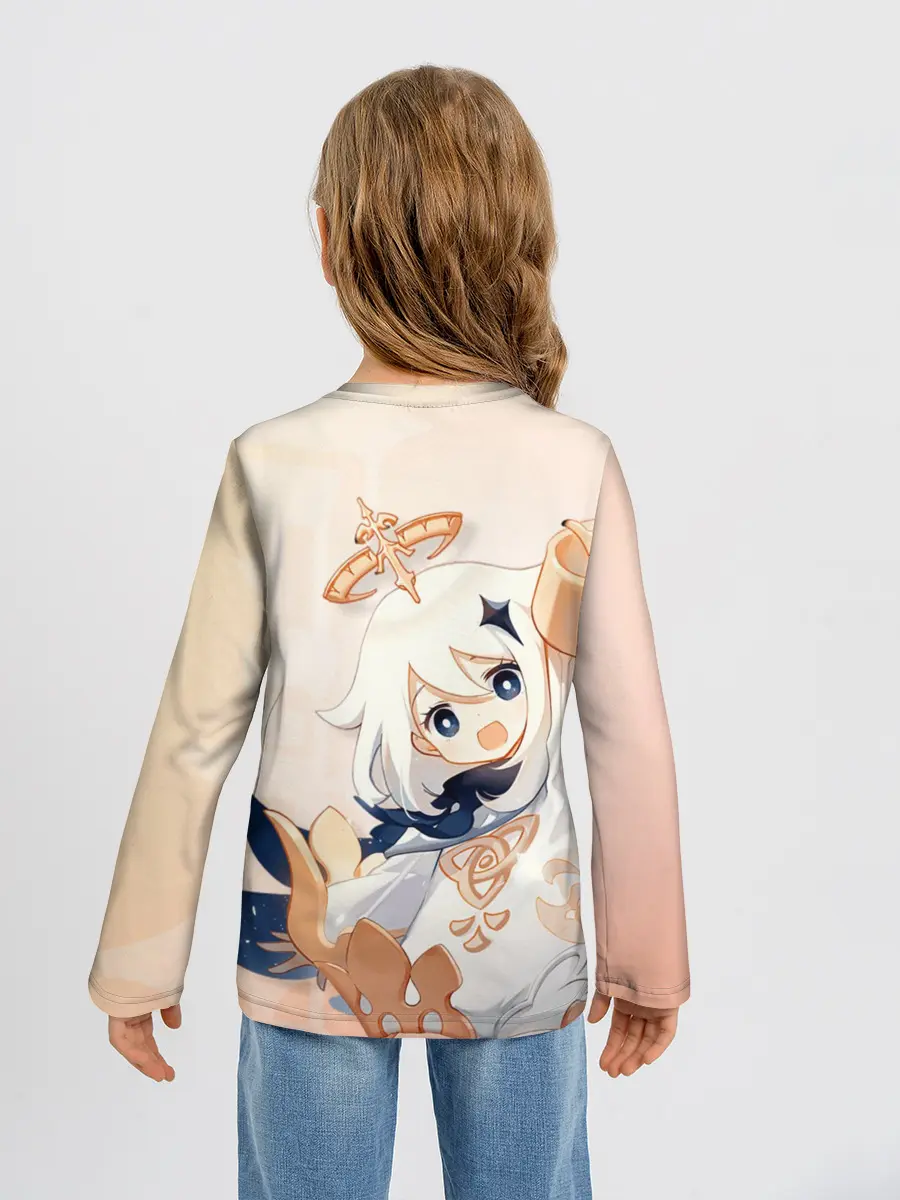 Детский лонгслив / Genshin Impact, Паймон