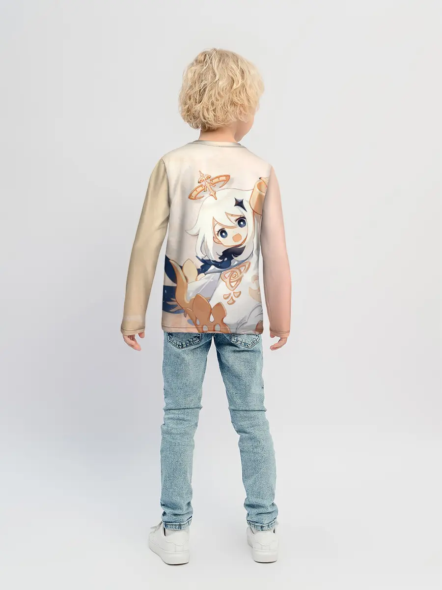 Детский лонгслив / Genshin Impact, Паймон