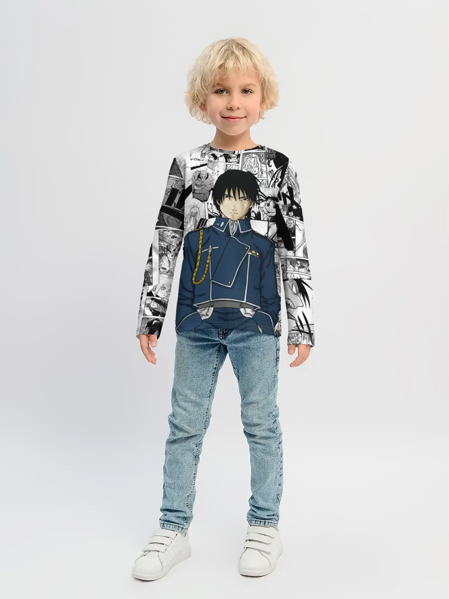 Детский лонгслив / Полковник Мустанг