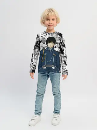 Детский лонгслив / Полковник Мустанг