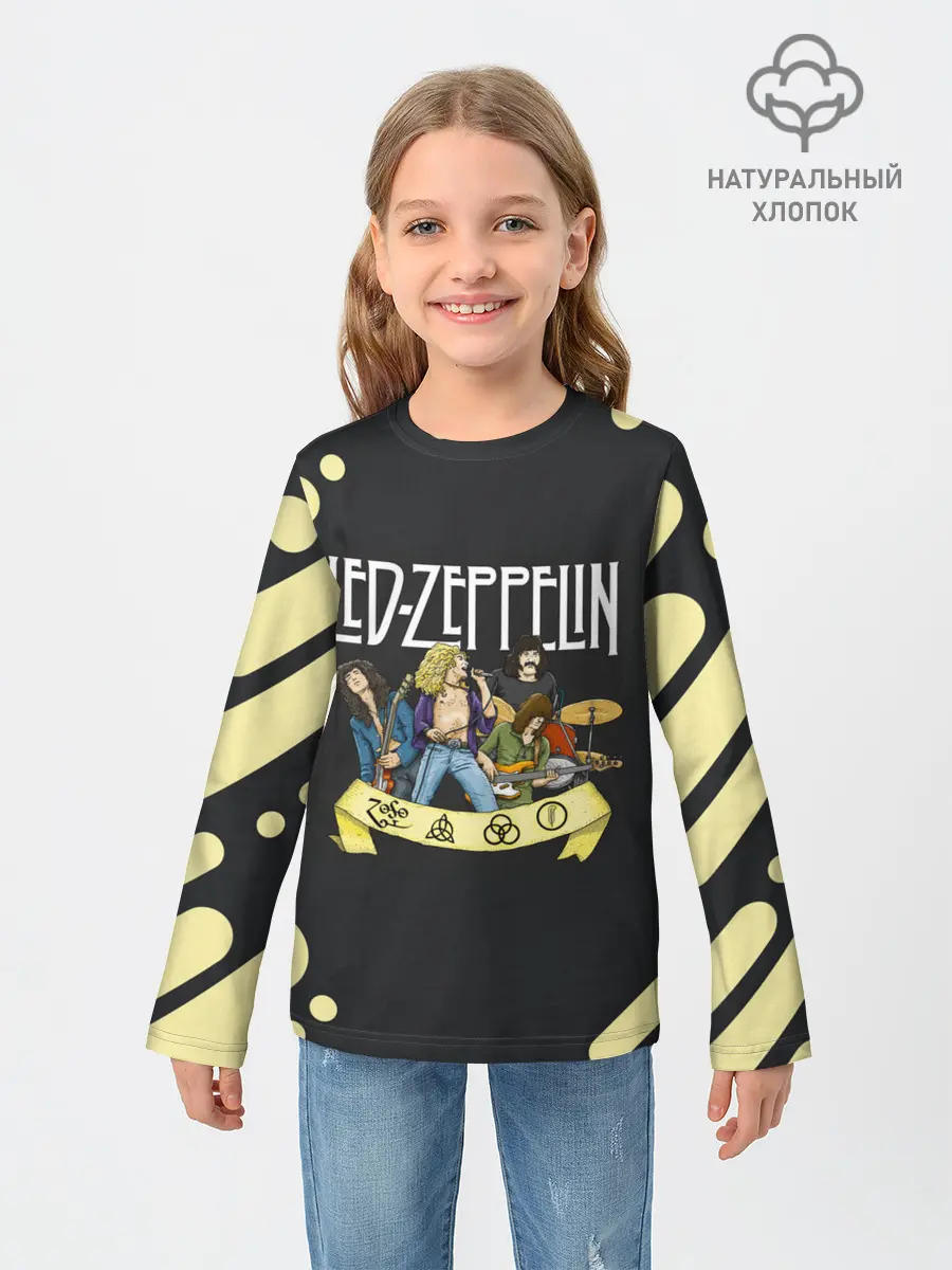 Детский лонгслив / LED ZEPPELIN | ЛЕД ЗЕППЕЛИН