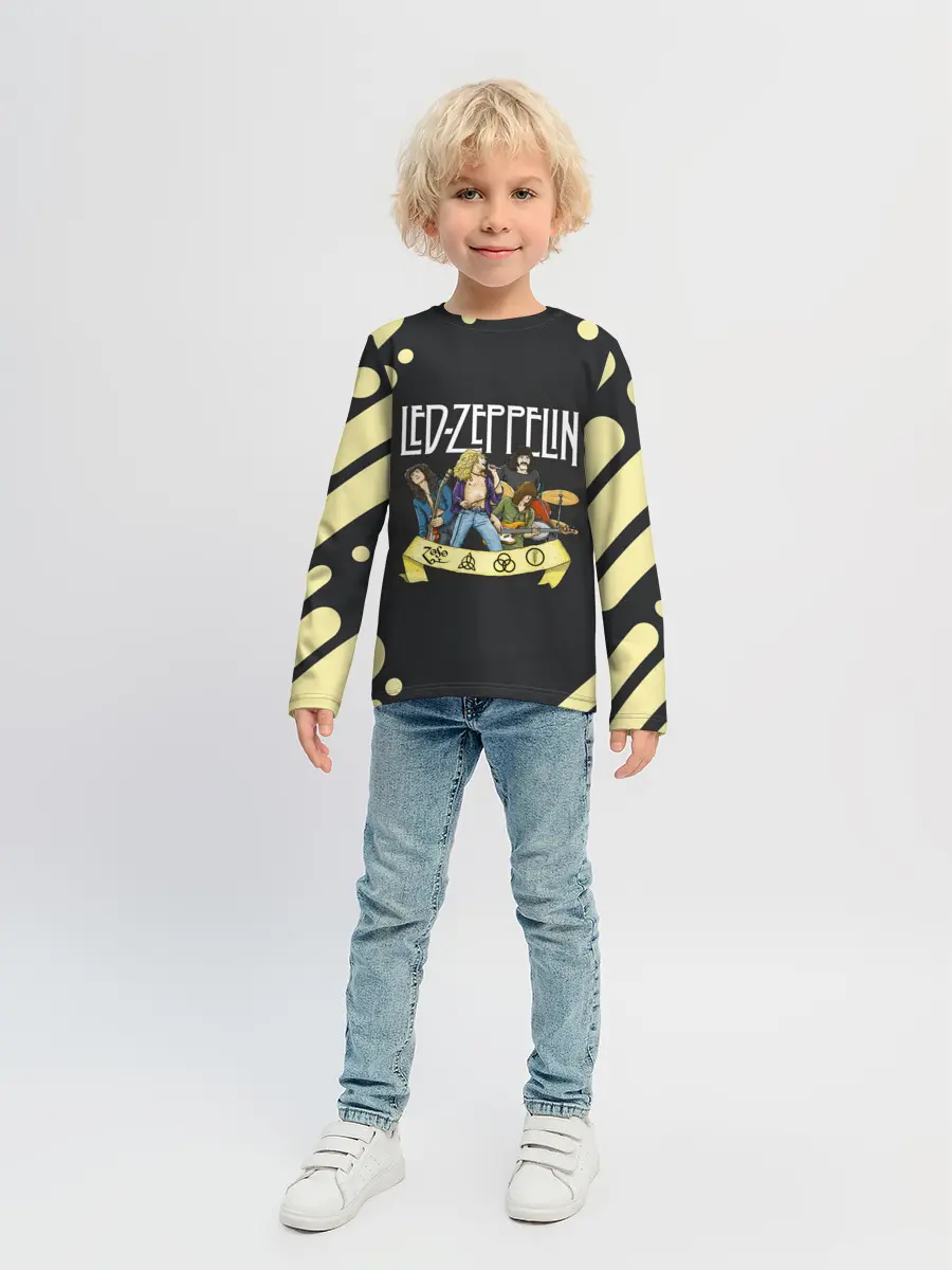 Детский лонгслив / LED ZEPPELIN | ЛЕД ЗЕППЕЛИН