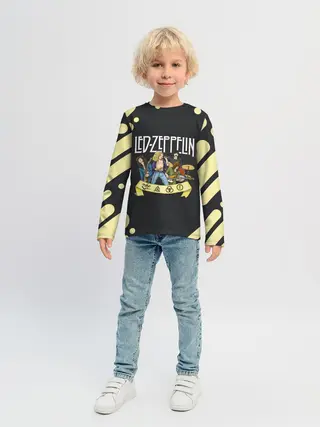 Детский лонгслив / LED ZEPPELIN | ЛЕД ЗЕППЕЛИН