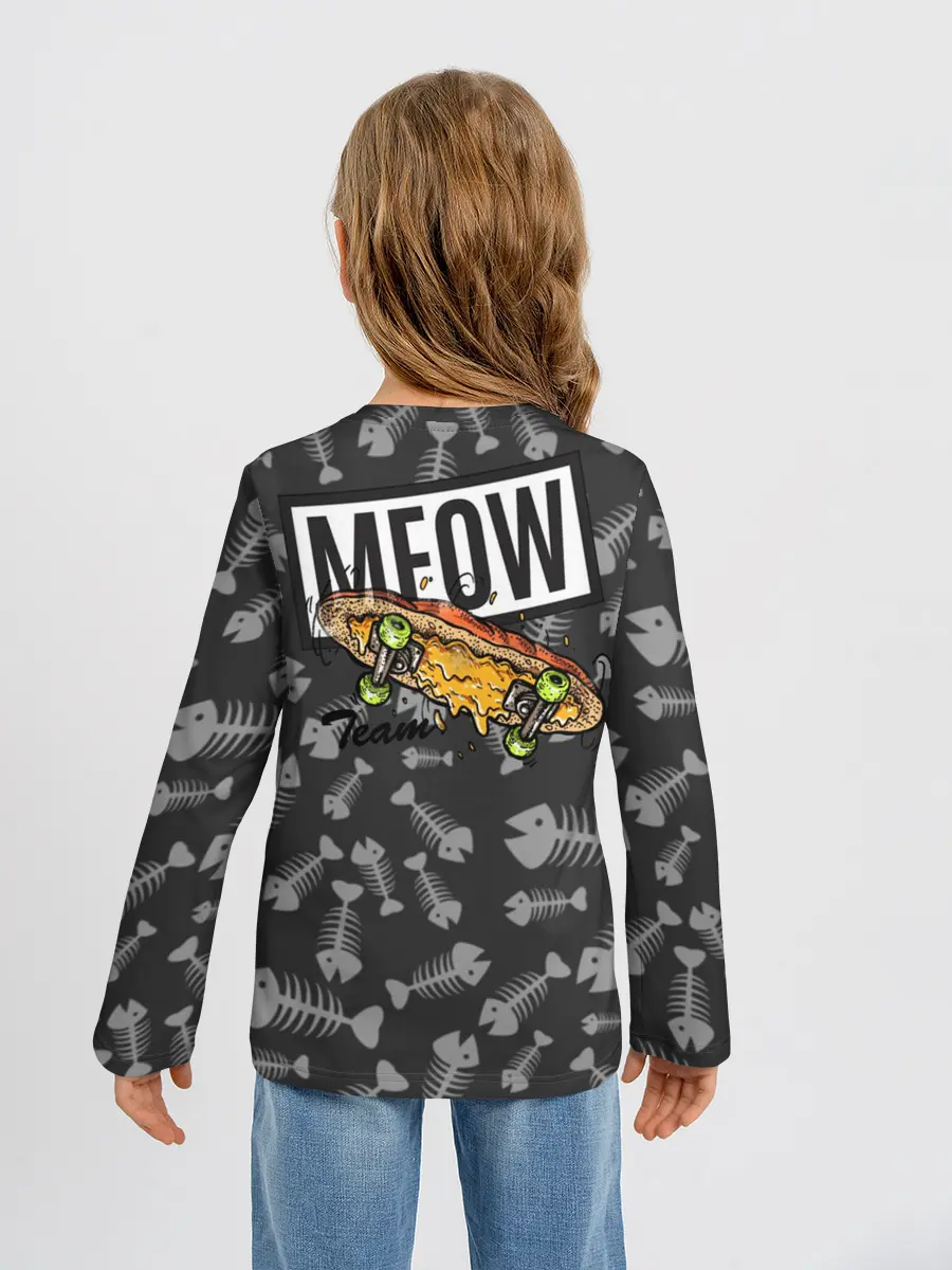 Детский лонгслив / SK8CAT