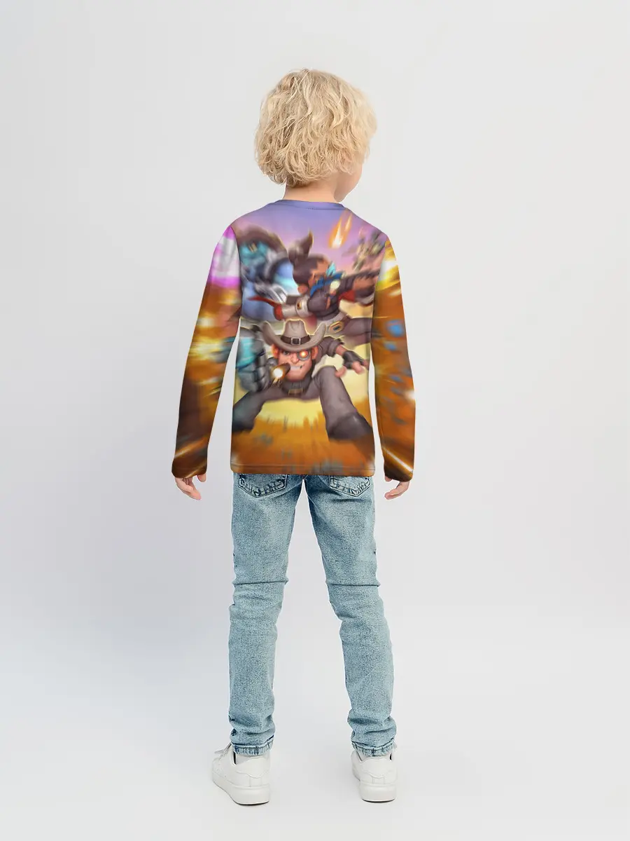 Детский лонгслив / TombStar | ТомбСтар