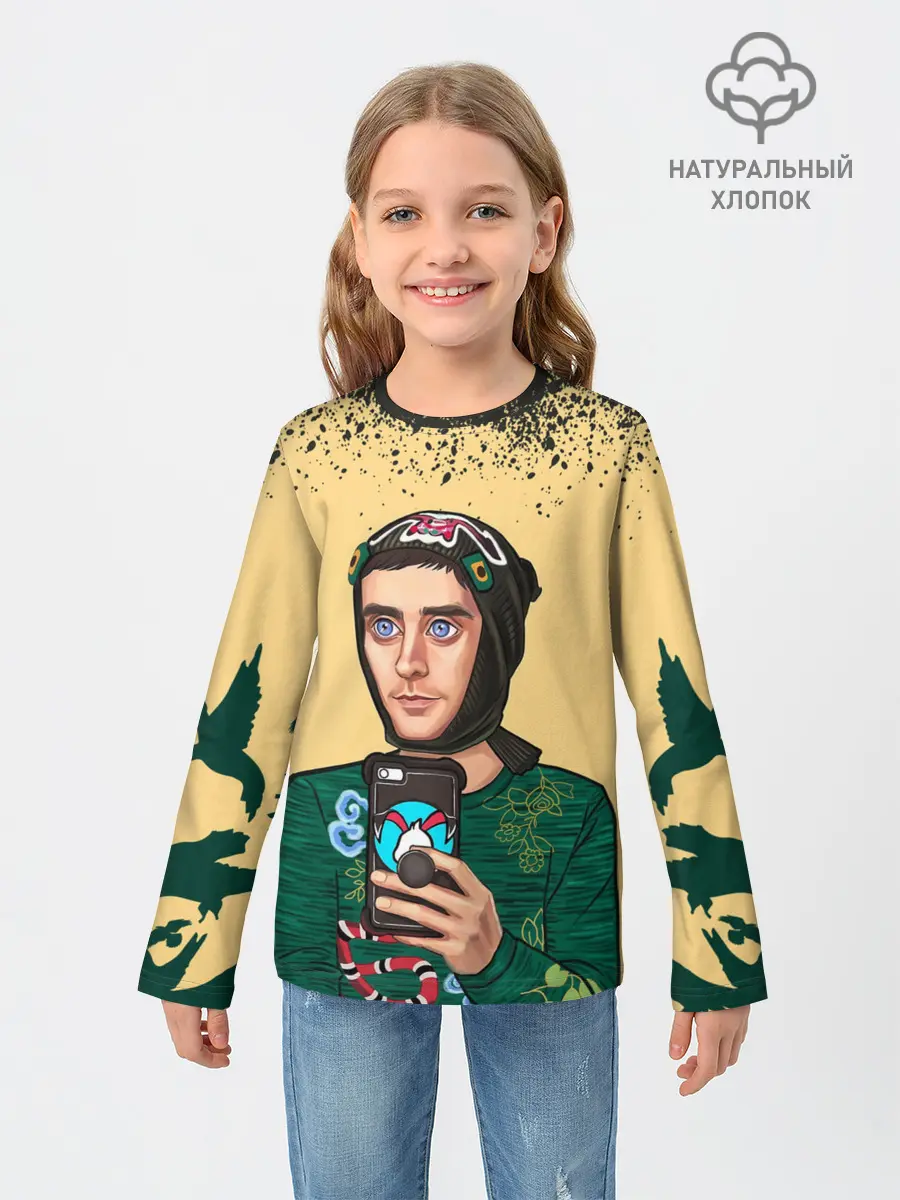 Детский лонгслив / Джаред Лето | Jared Leto