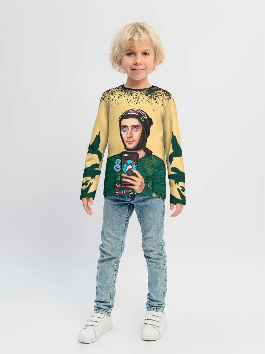 Детский лонгслив / Джаред Лето | Jared Leto