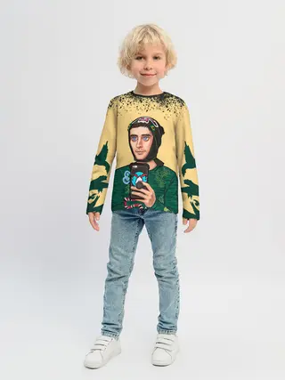 Детский лонгслив / Джаред Лето | Jared Leto