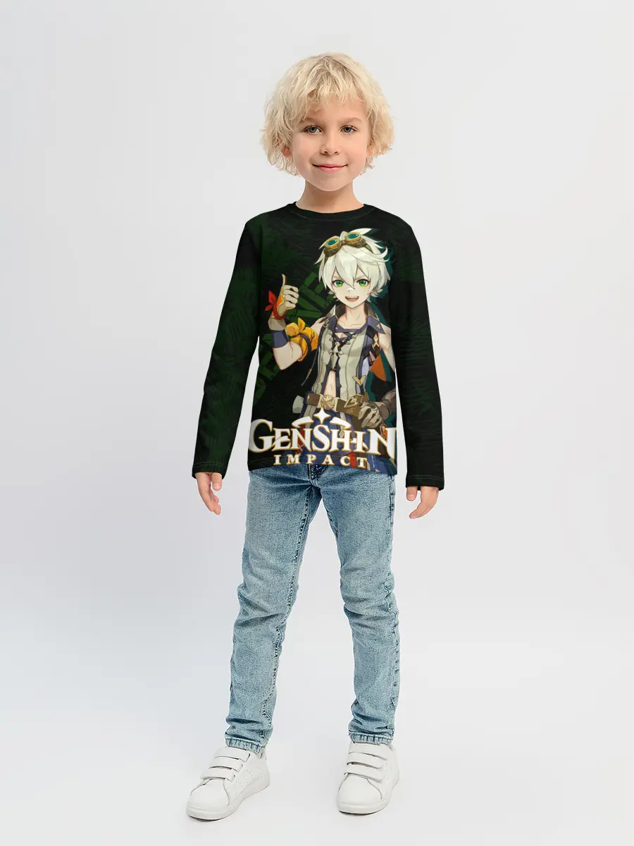 Детский лонгслив / Беннетт Genshin Impact