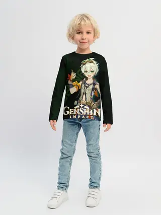 Детский лонгслив / Беннетт Genshin Impact
