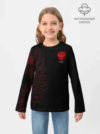 Детский лонгслив / Russia | Red Side