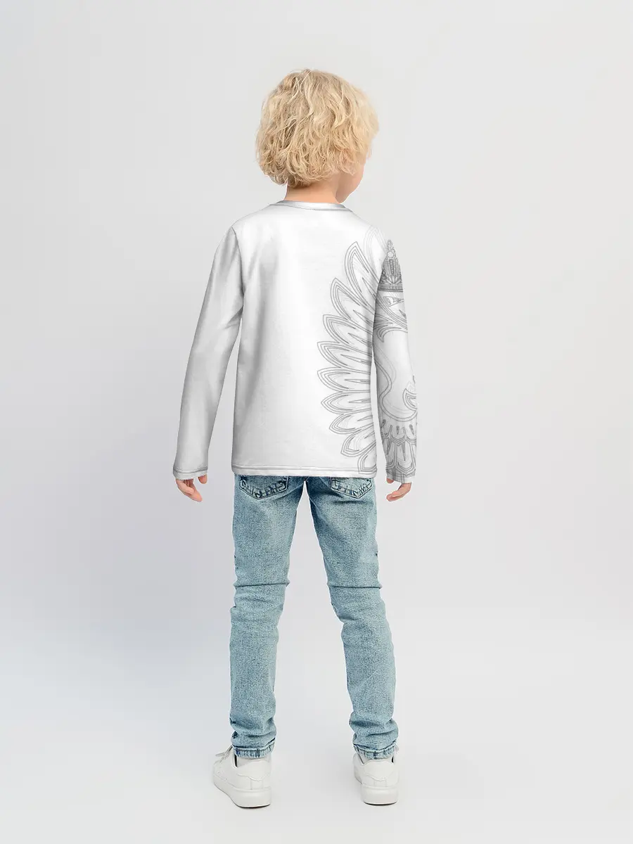 Детский лонгслив / Russia | MSKSide Colorless