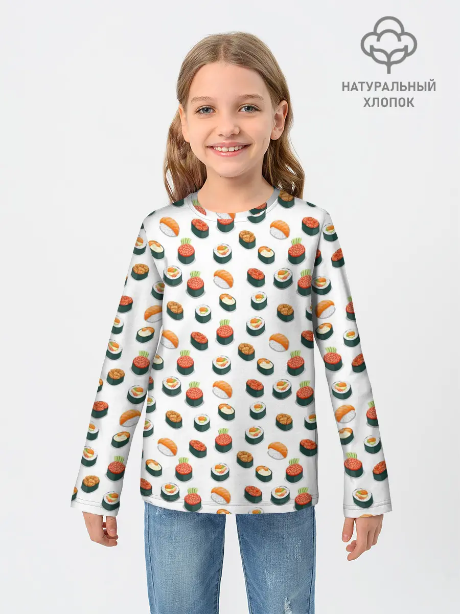 Детский лонгслив / Sushi