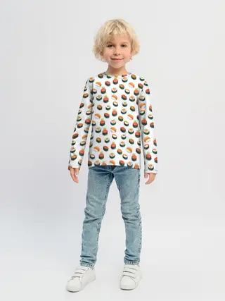 Детский лонгслив / Sushi
