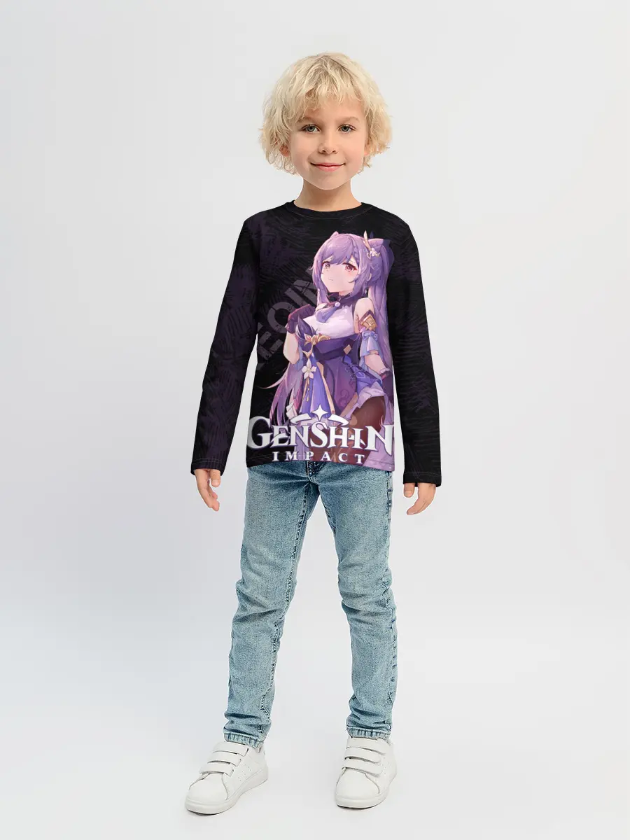 Детский лонгслив / Кэ Цин Genshin Impact
