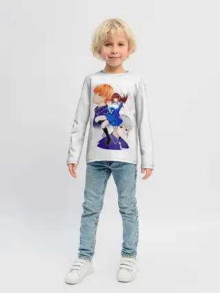 Детский лонгслив / Корзинка фруктов