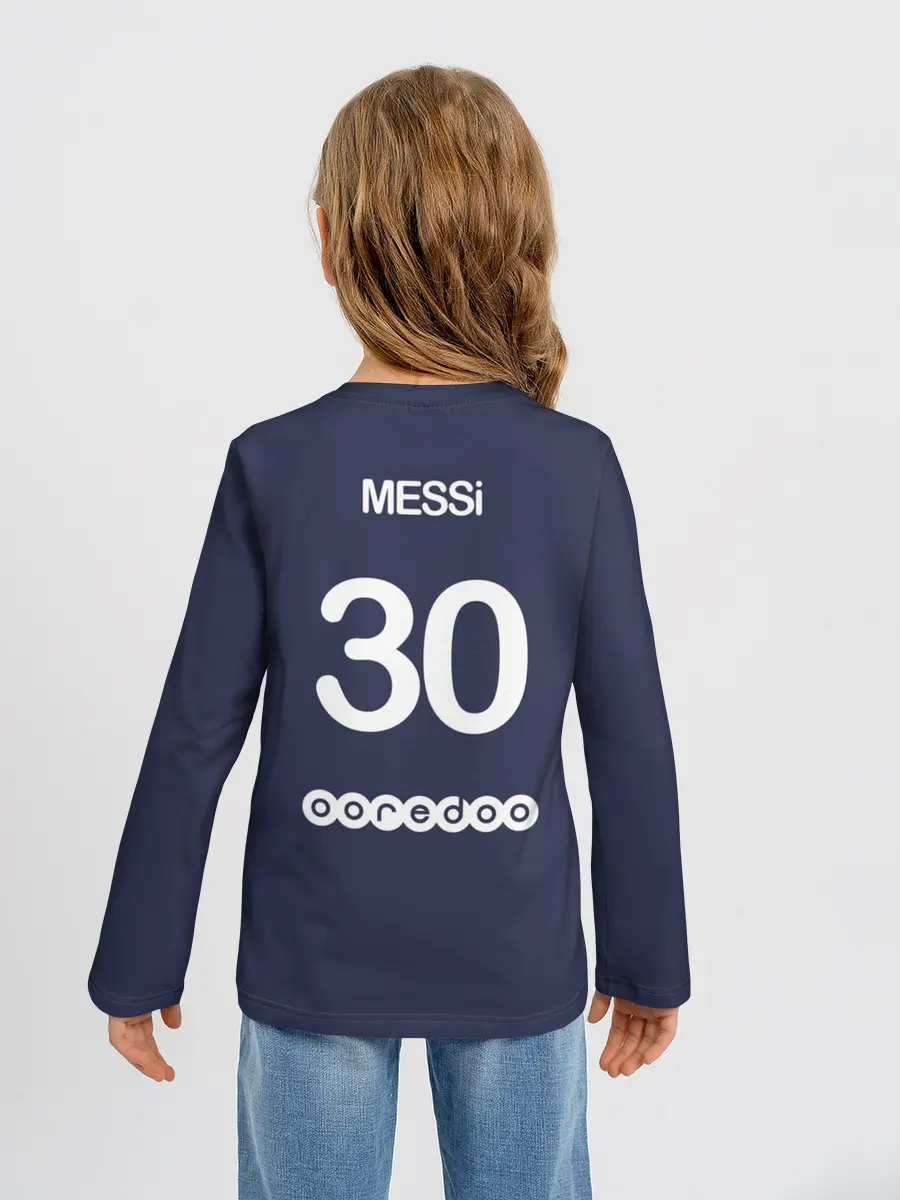 Детский лонгслив / Messi
