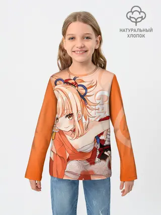 Детский лонгслив / Genshin Impact, Ёимия