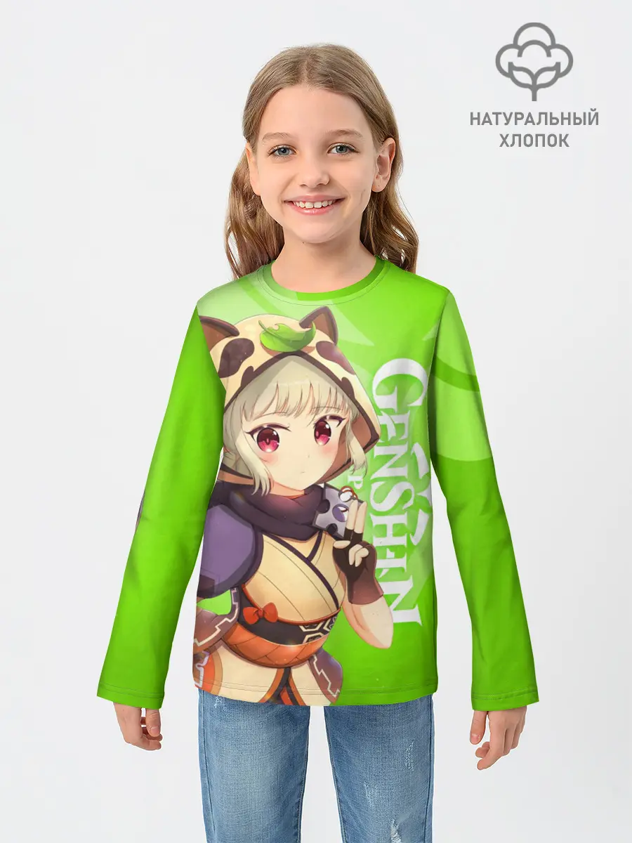 Детский лонгслив / Genshin Impact, Саю