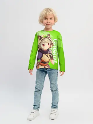 Детский лонгслив / Genshin Impact, Саю
