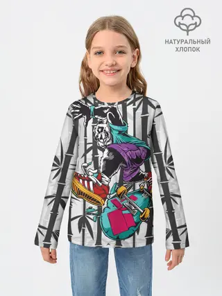 Детский лонгслив / HiFi Panda