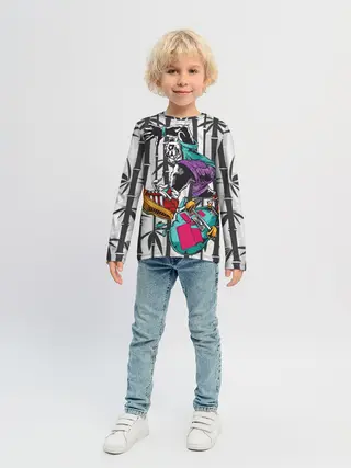 Детский лонгслив / HiFi Panda