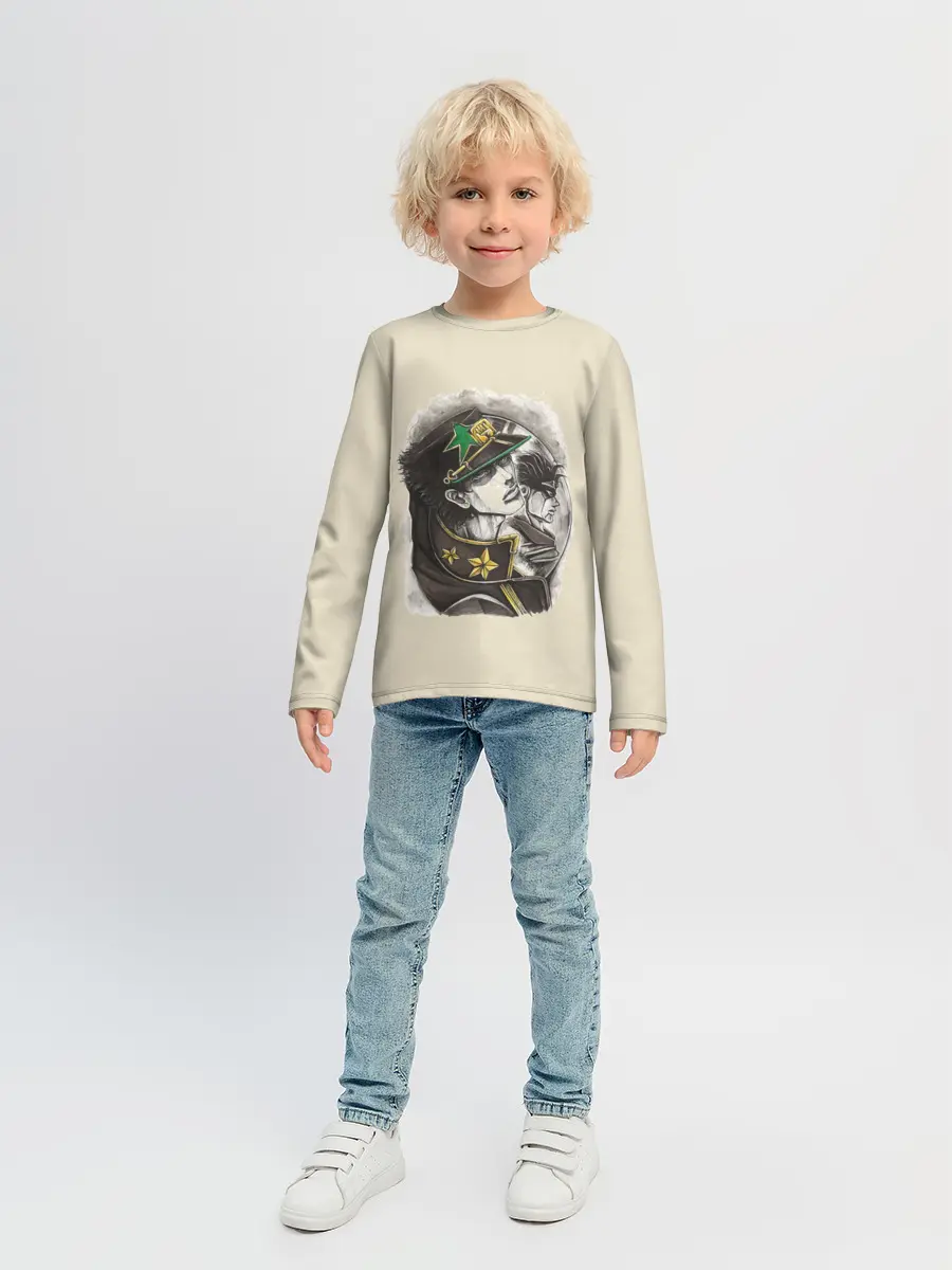 Детский лонгслив / Jotaro Kujo