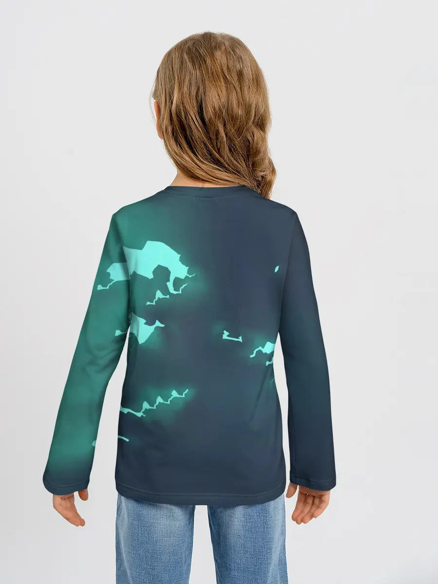 Детский лонгслив / Эш с Пикачу