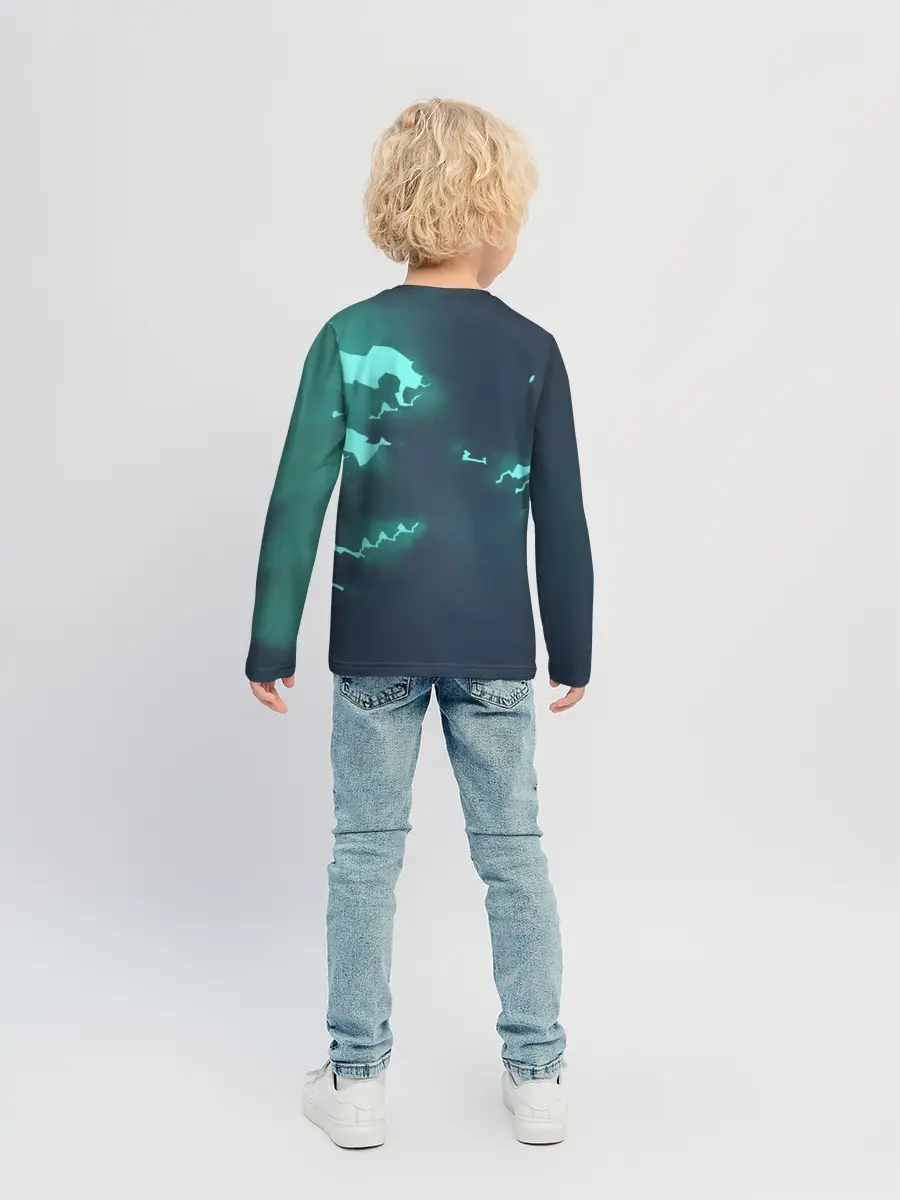 Детский лонгслив / Эш с Пикачу