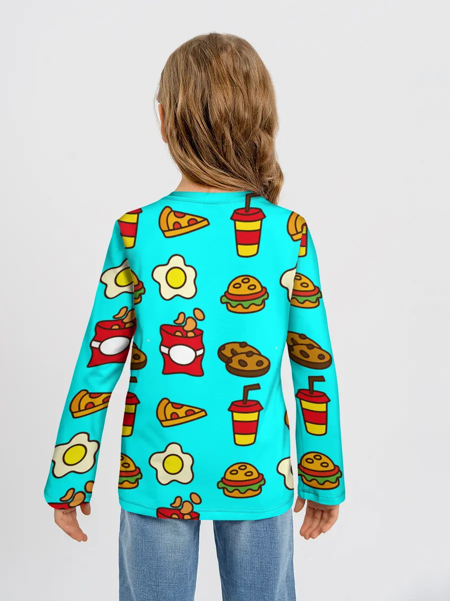 Детский лонгслив / Вкусняхи из Макдака!