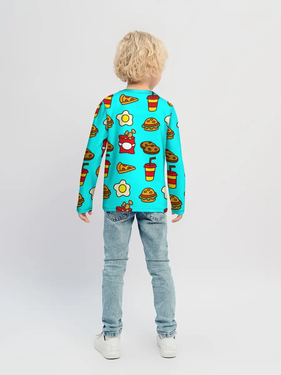 Детский лонгслив / Вкусняхи из Макдака!
