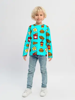 Детский лонгслив / Вкусняхи из Макдака!