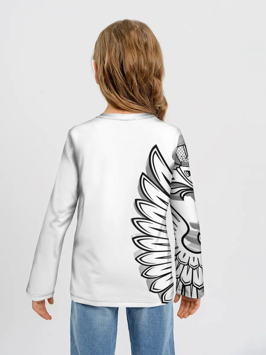 Детский лонгслив / Russia | MSKSide 3D Logo