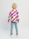 Детский лонгслив / Абстрактный яркий узор
