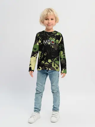 Детский лонгслив / Russia | Камуфляж