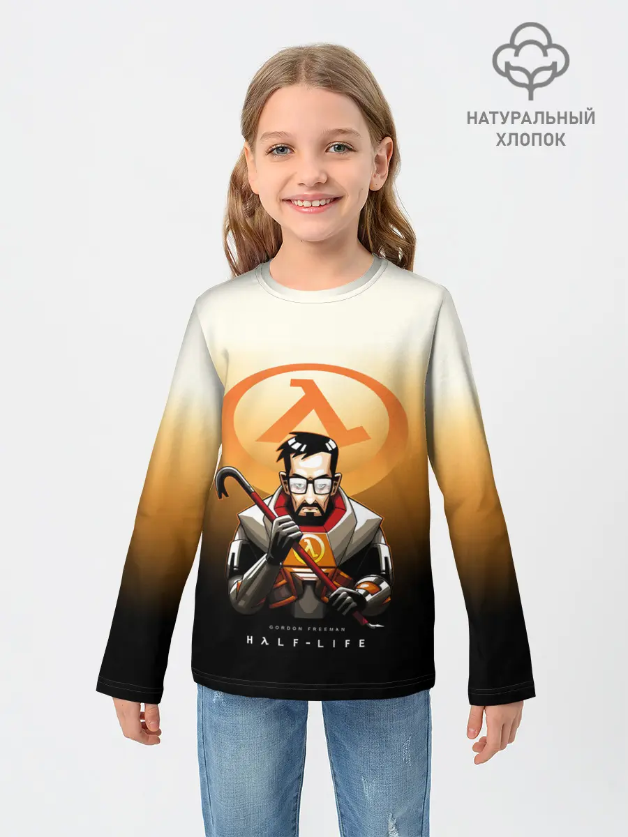 Детский лонгслив / FREEMAN | HALF-LIFE