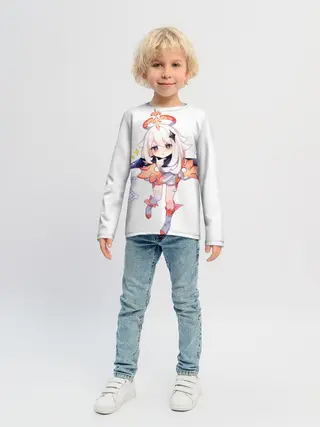 Детский лонгслив / Паймон из Genshin Impact