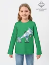 Детский лонгслив / Неугомонный Сквиртл