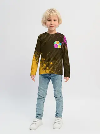 Детский лонгслив / Симпл Димпл - Краска