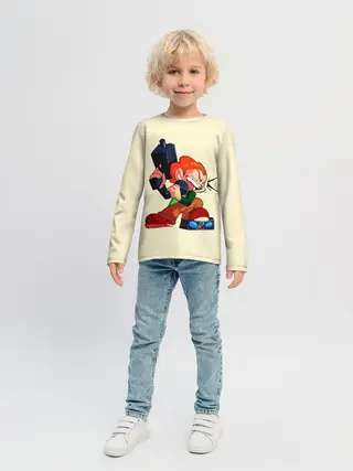 Детский лонгслив / Пико с оружием