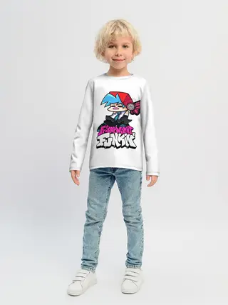 Детский лонгслив / Бойфренд