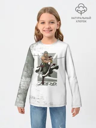 Детский лонгслив / Зоро One Piece. Большой куш