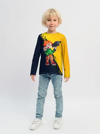 Детский лонгслив / FNF PICO / ПИКО