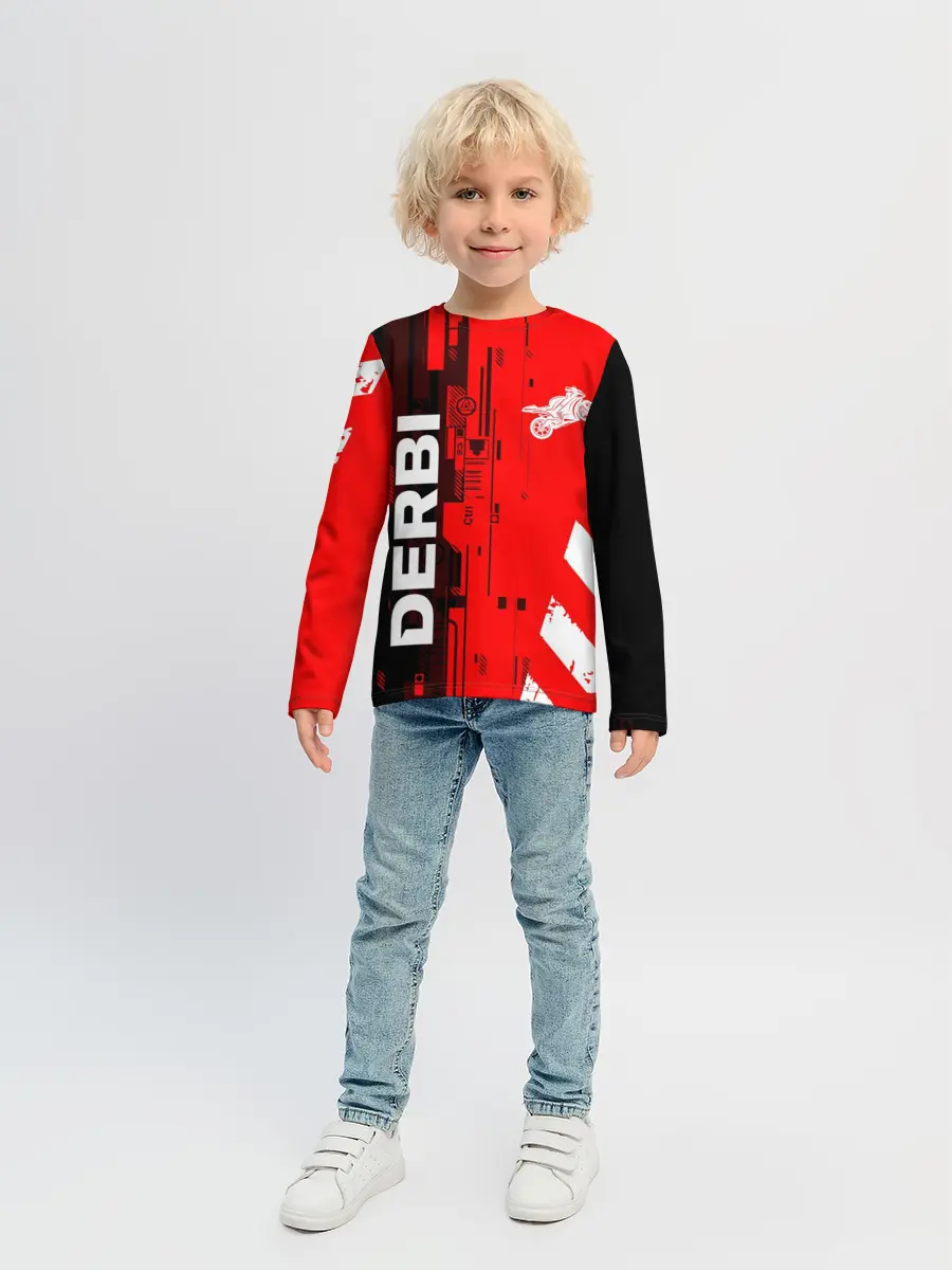 Детский лонгслив / DERBI / ДЕРБИ / ТЕХНО