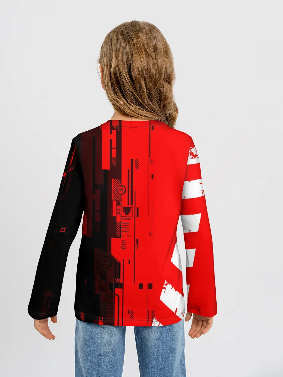 Детский лонгслив / DERBI / ДЕРБИ / ТЕХНО